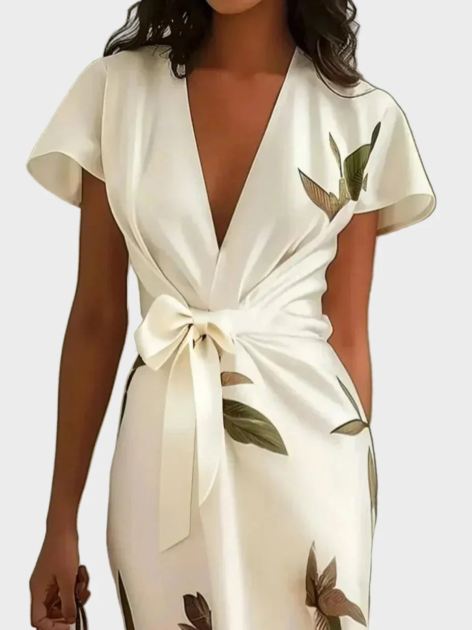 Valeria - Leichtes Kleid in Wickeloptik