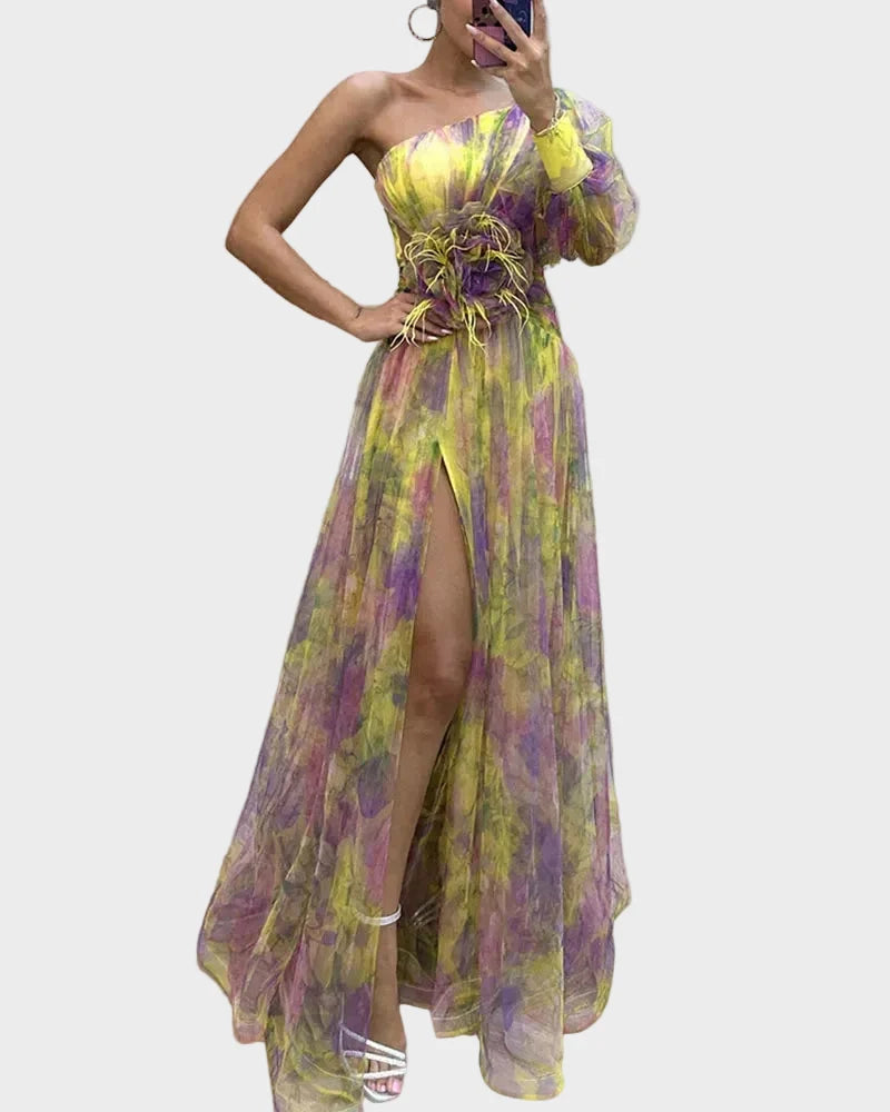 Nana - Elegantes Kleid mit langen Ärmeln