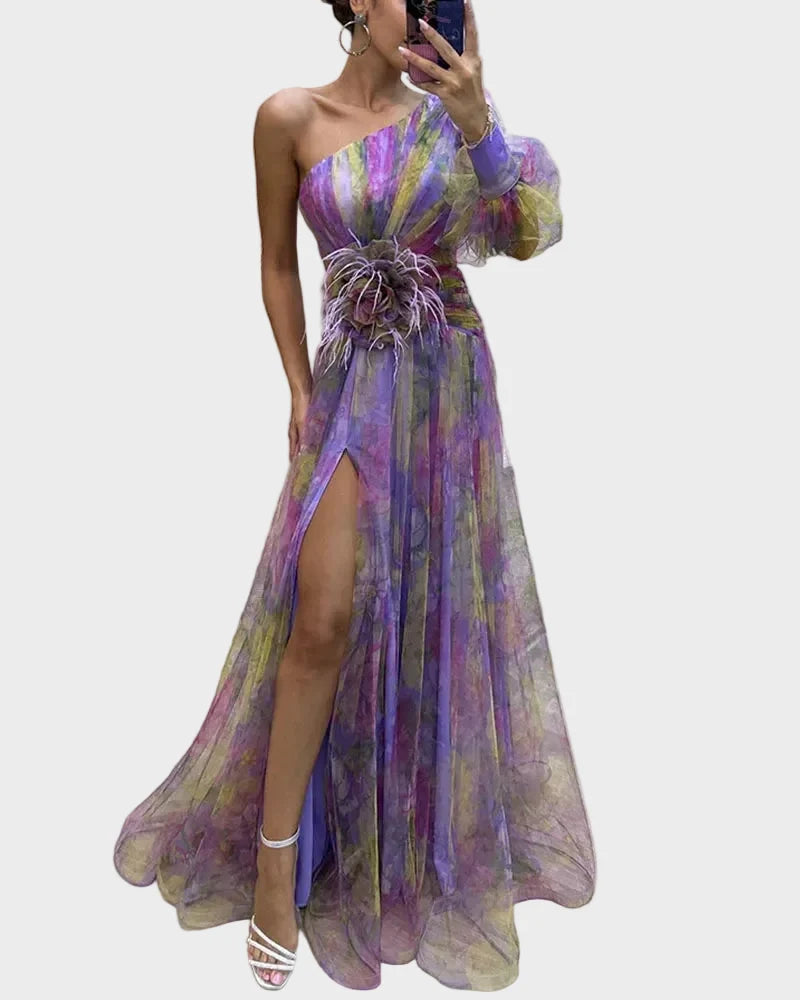 Nana - Elegantes Kleid mit langen Ärmeln