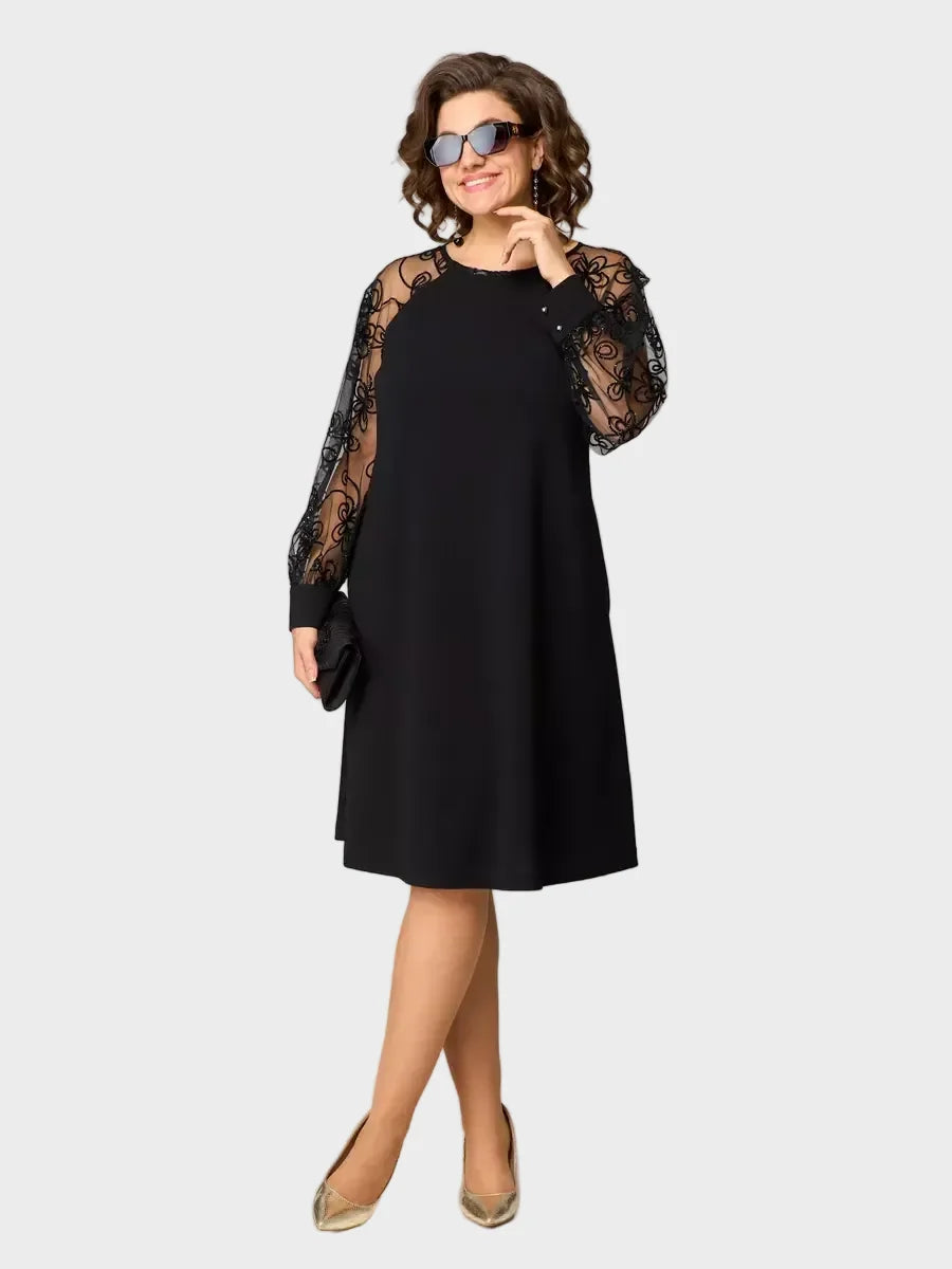 Celina - Klassisches Midikleid für besondere Anlässe