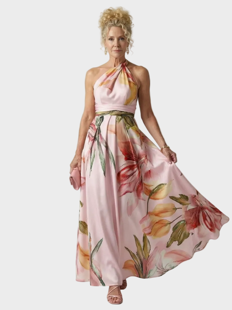 Emilia - Maxikleid mit Blumenmuster