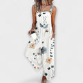 Apolline - Ivory Floral Overalls