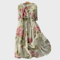 Romantisches Blumen Kleid