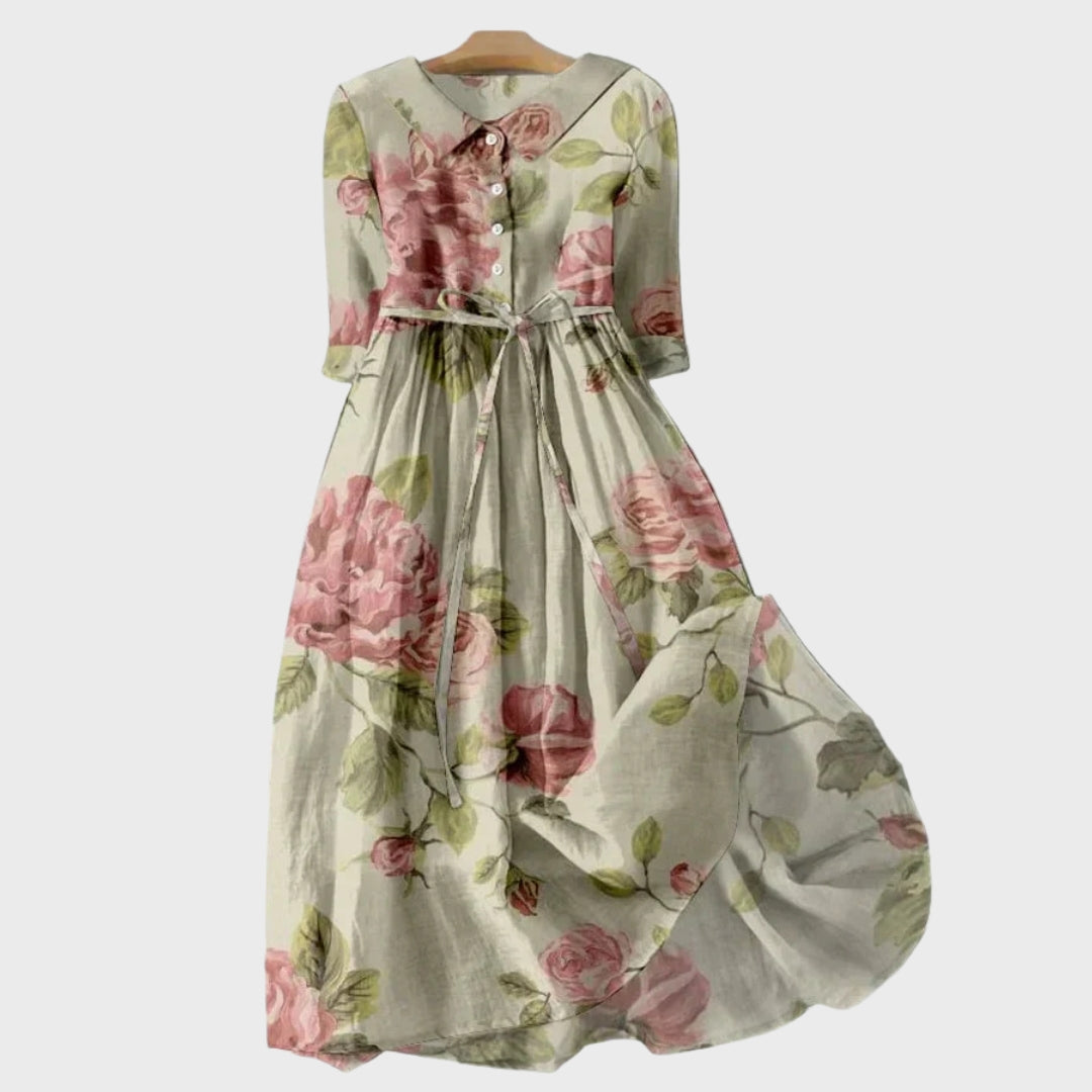 Romantisches Blumen Kleid