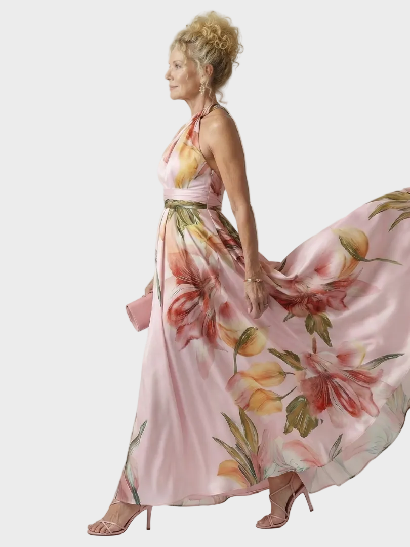 Emilia - Maxikleid mit Blumenmuster