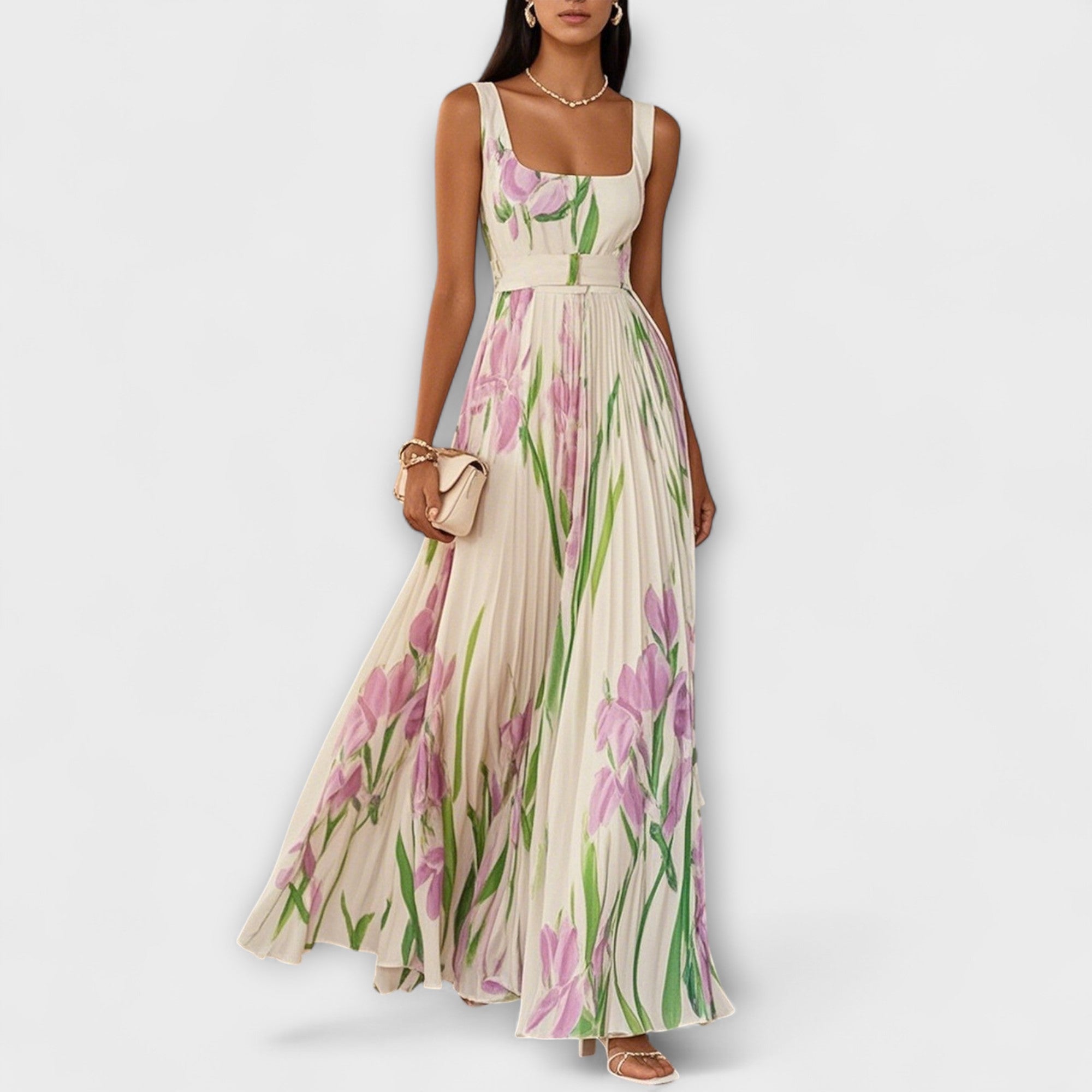 Penélope - Maxikleid aus Chiffon