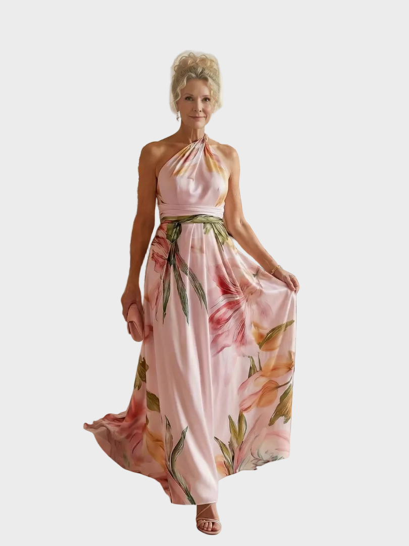 Emilia - Maxikleid mit Blumenmuster