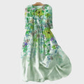 Wasserfarben-Gartenkleid