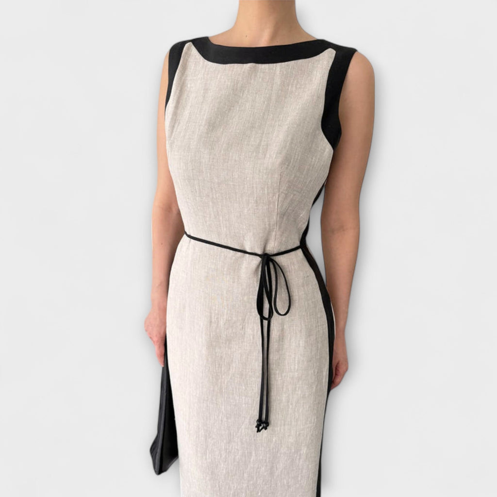Irene - Schickes ärmelloses Kleid