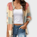 Lotenia - Gestreifte Strickjacke