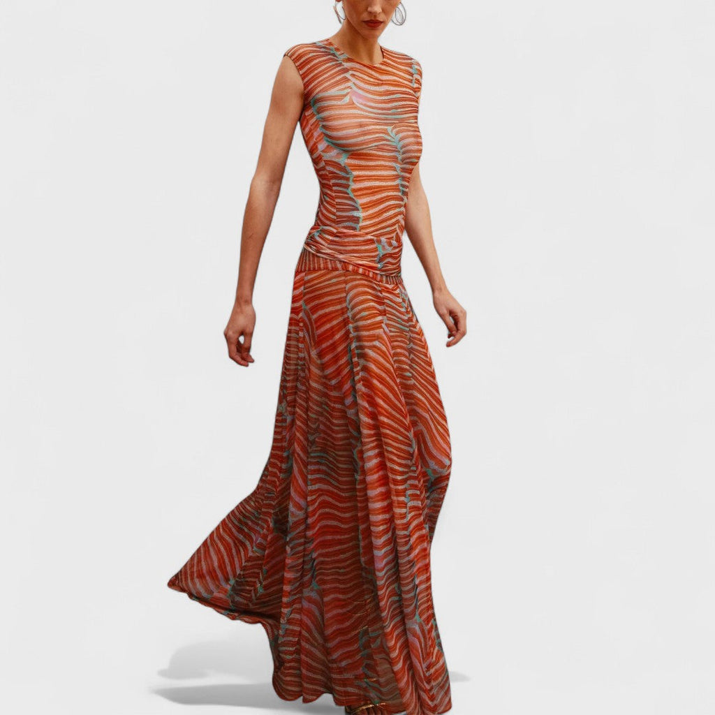 Martina - Body mit langem Kleid