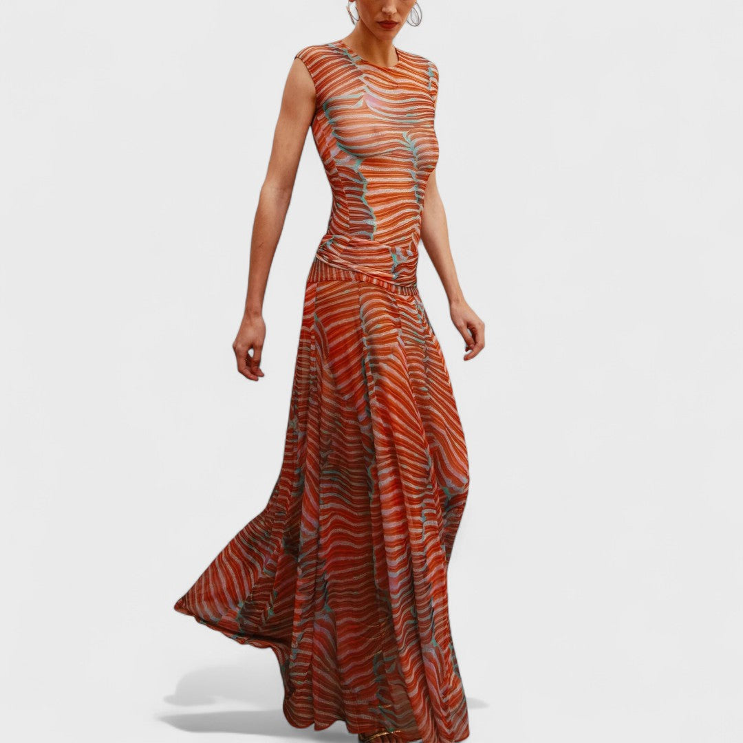 Martina - Body mit langem Kleid