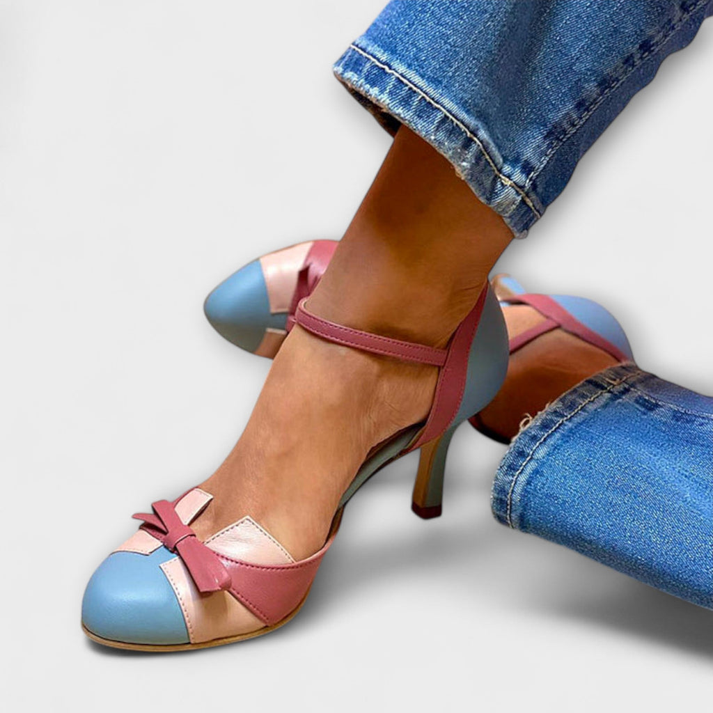 Pumps Damen Orthopädisch Gepolstert Blockabsatz Elegant – Savara
