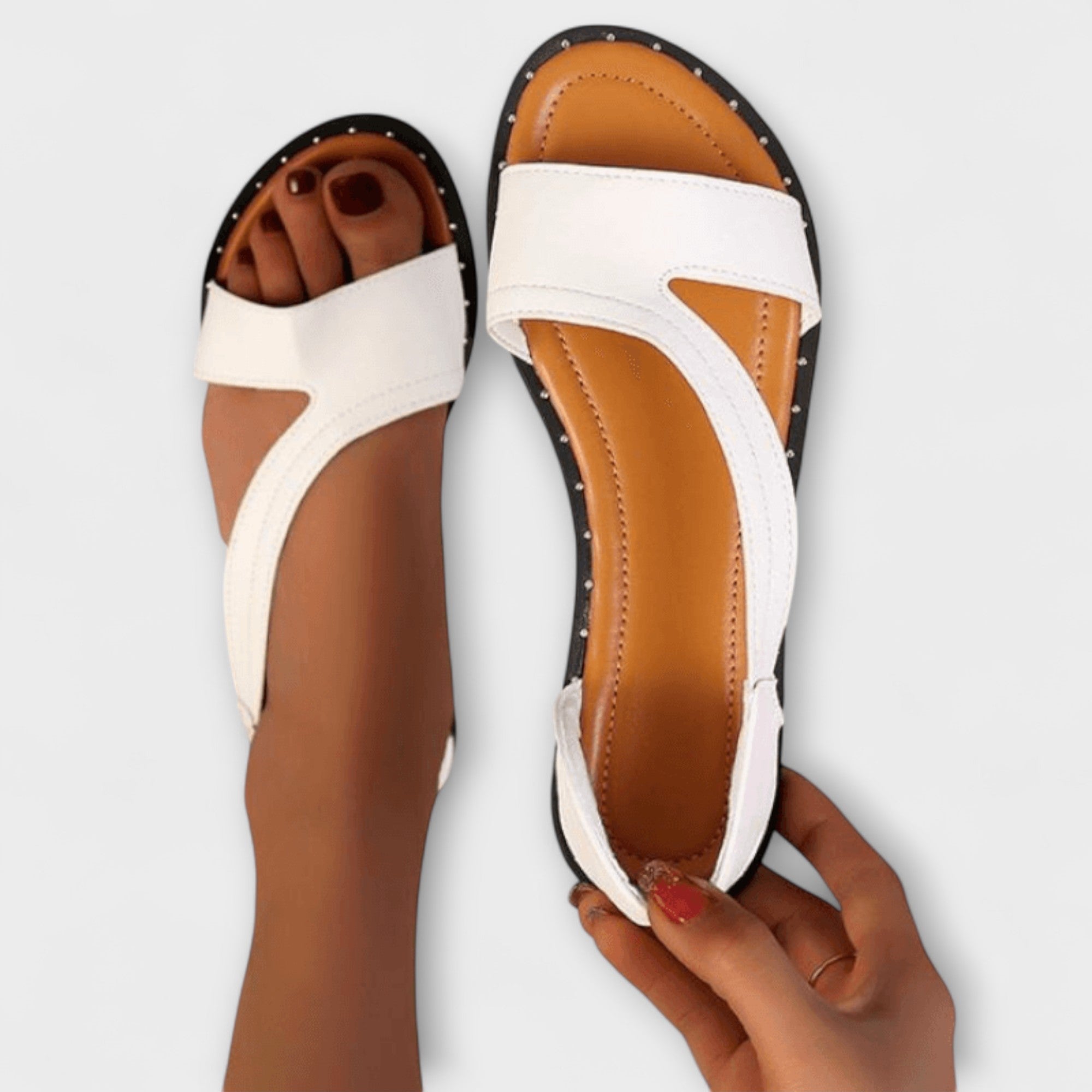 Dorothy - Moderne Sandalen mit Weicher Gummisohle