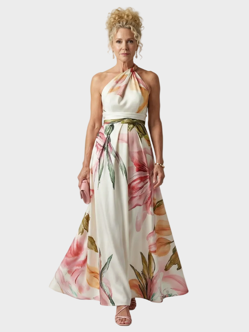 Emilia - Maxikleid mit Blumenmuster