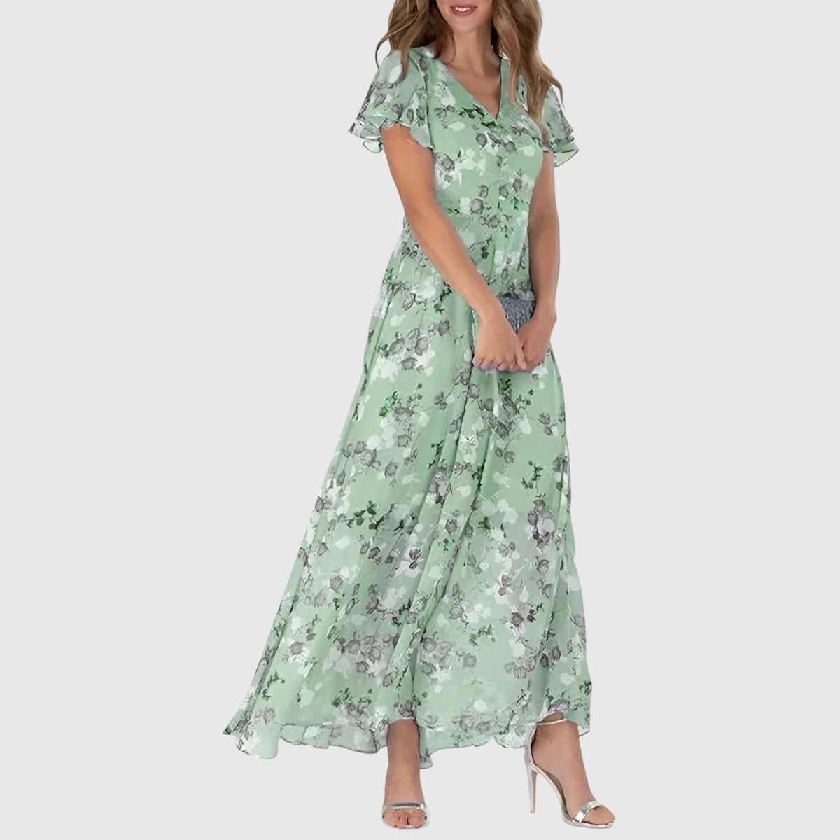 Anna - Elegantes Kleid, das den Bauch kaschiert