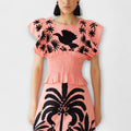 Amy - Schickes Palmbaumkleid