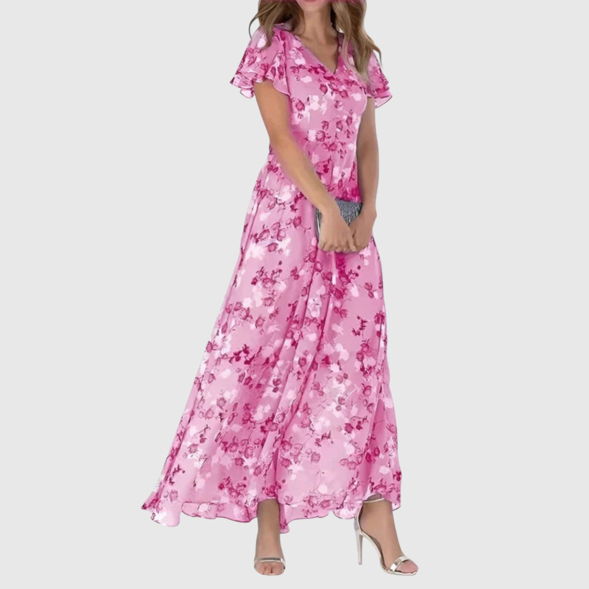 Anna - Elegantes Kleid, das den Bauch kaschiert