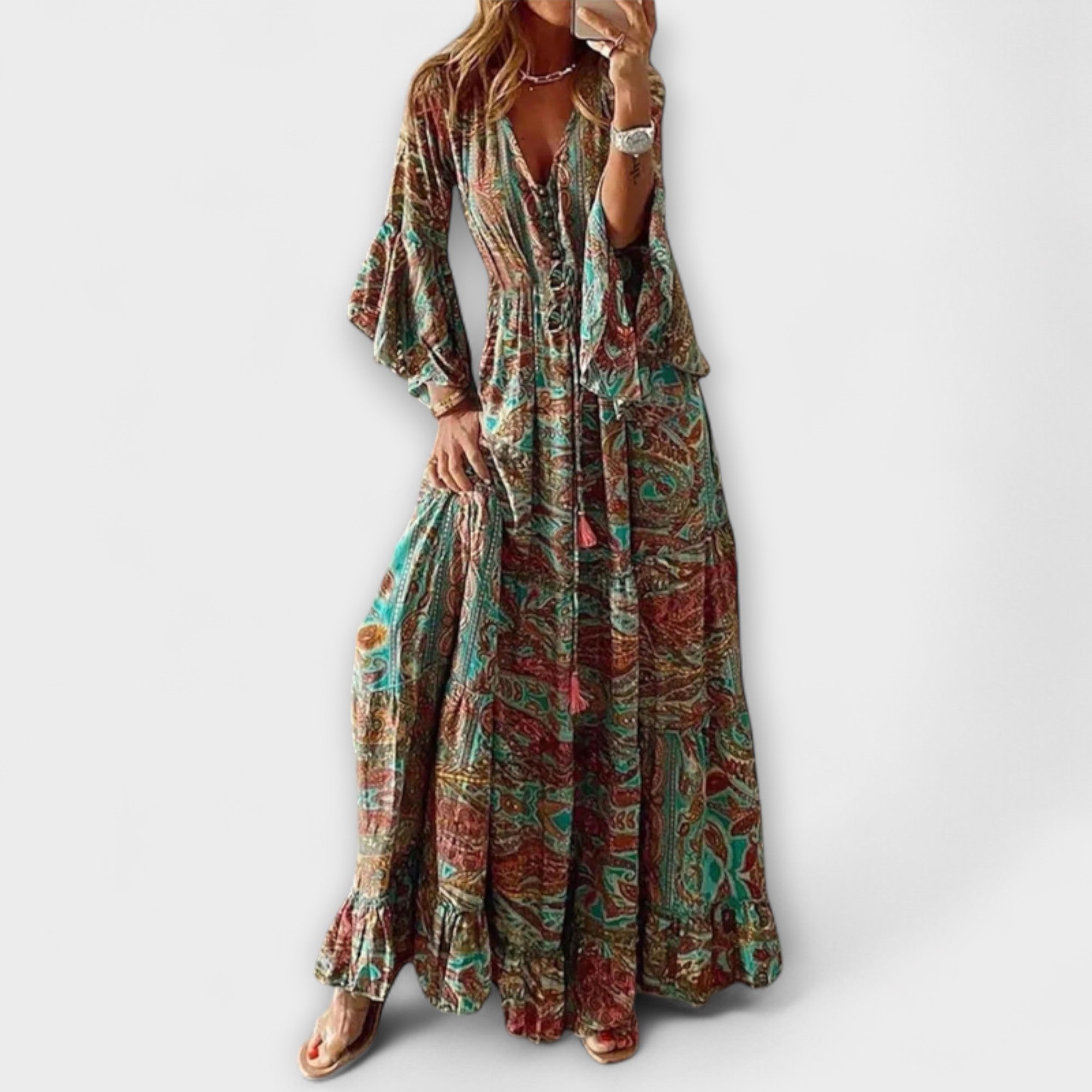 Renatilen - Bedrucktes Kleid für Damen