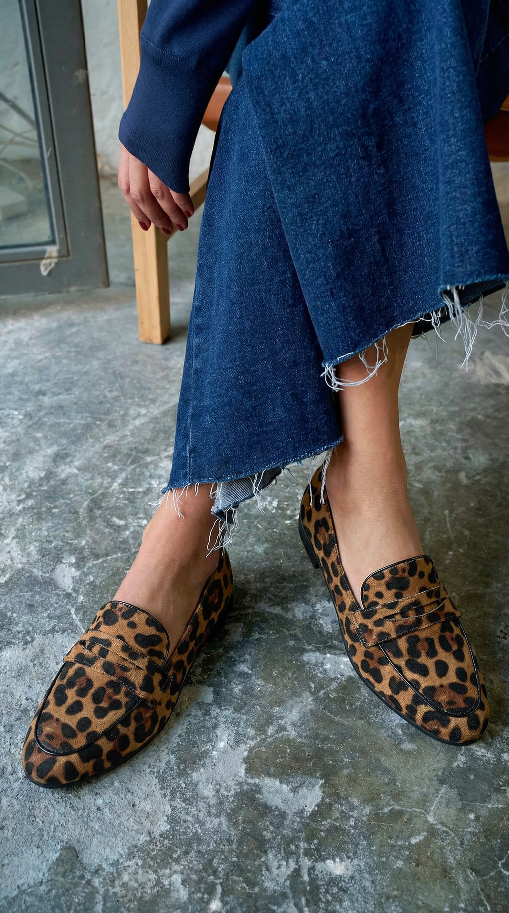 Azariah - Leoparden-Loafer