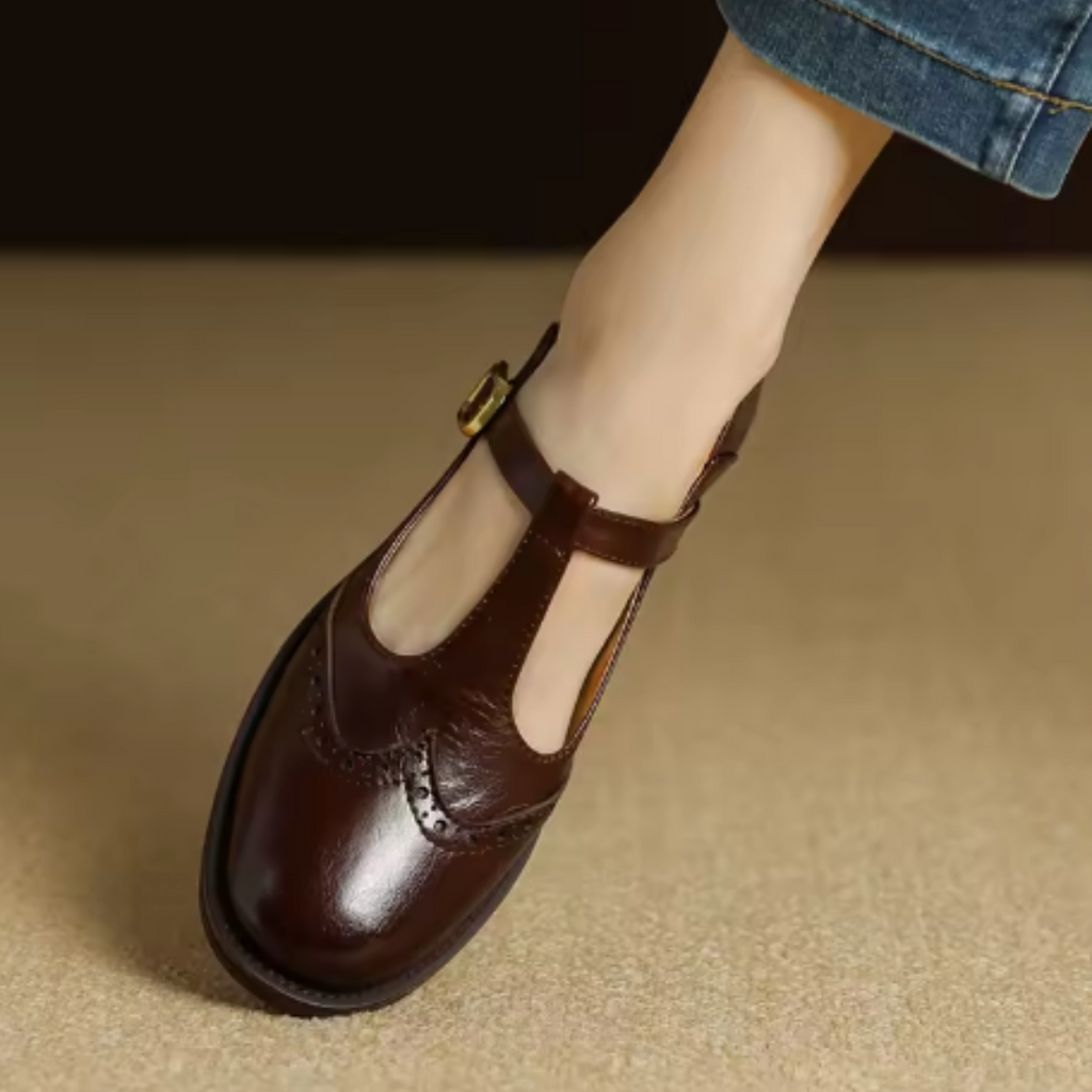 Amélie - Klassische Riemchenschuhe