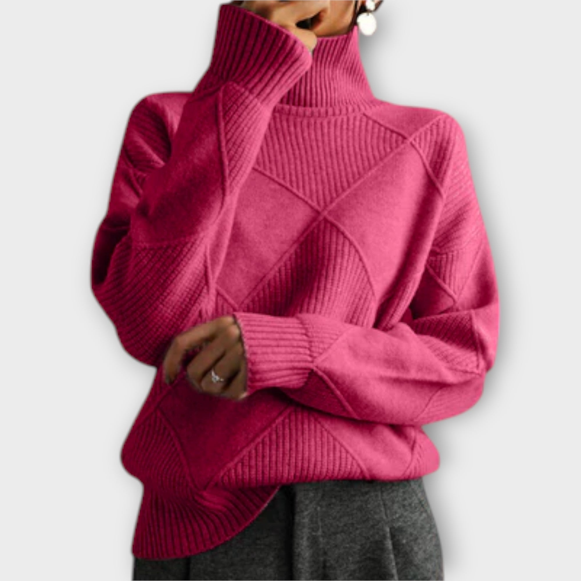 Melanie - Gemütlicher Rollkragenpullover