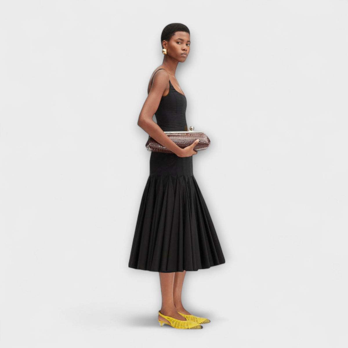 Cassie - Agave-inspiriertes Midi-Kleid