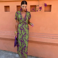 Sommerkleid Damen Blumenmuster Leicht und Luftig – Zoé