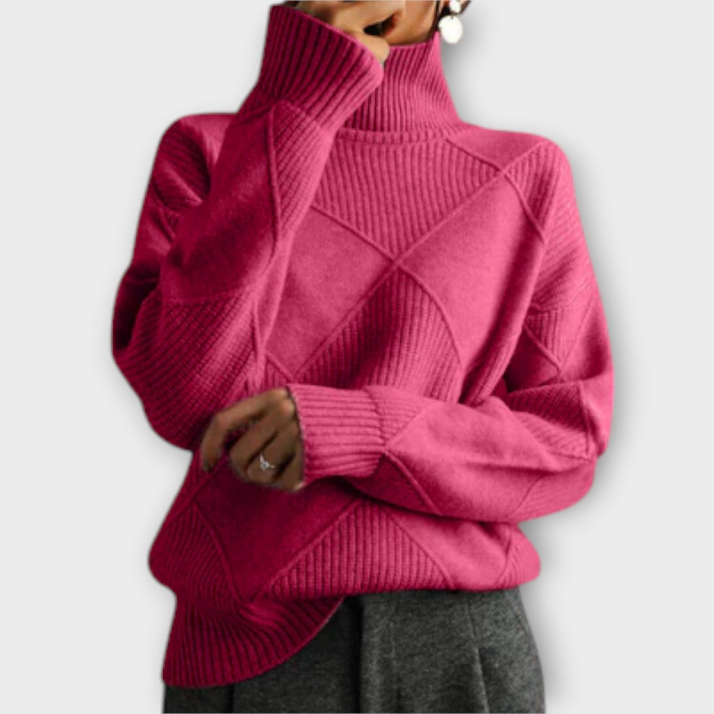 Melanie - Gemütlicher Rollkragenpullover