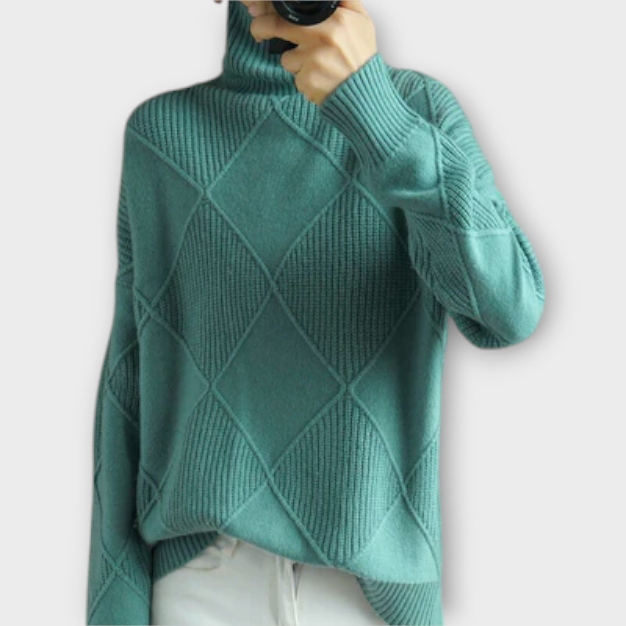 Melanie - Gemütlicher Rollkragenpullover