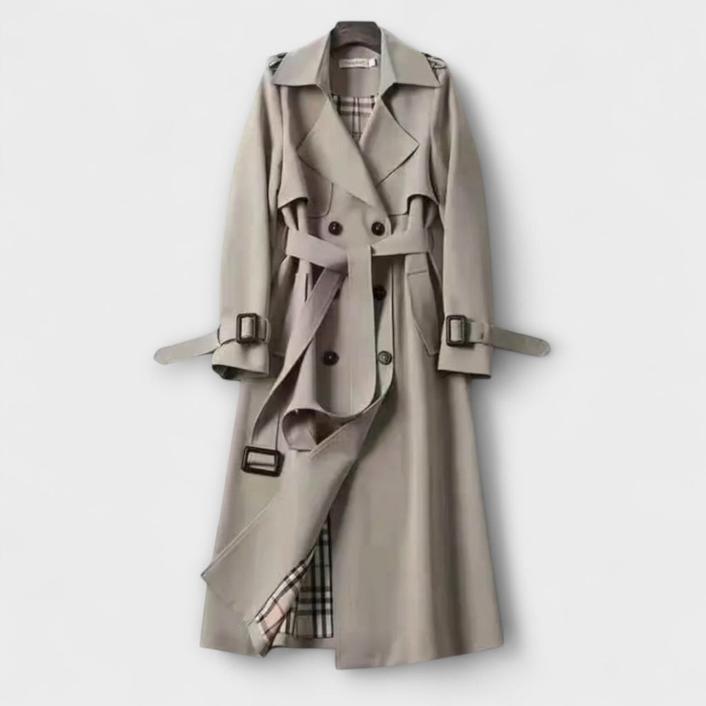 Jualita - Klassischer Damen-Trenchcoat