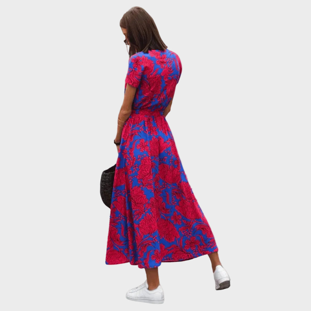 Aldona - Fliessendes Wickelkleid