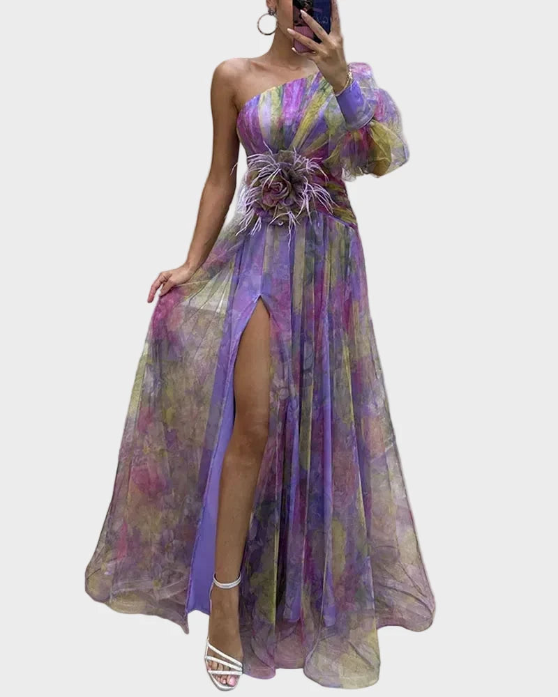 Nana - Elegantes Kleid mit langen Ärmeln