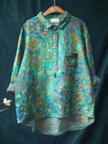 Jolanda | Lässiges Damen-T-Shirt im Retro-Stil