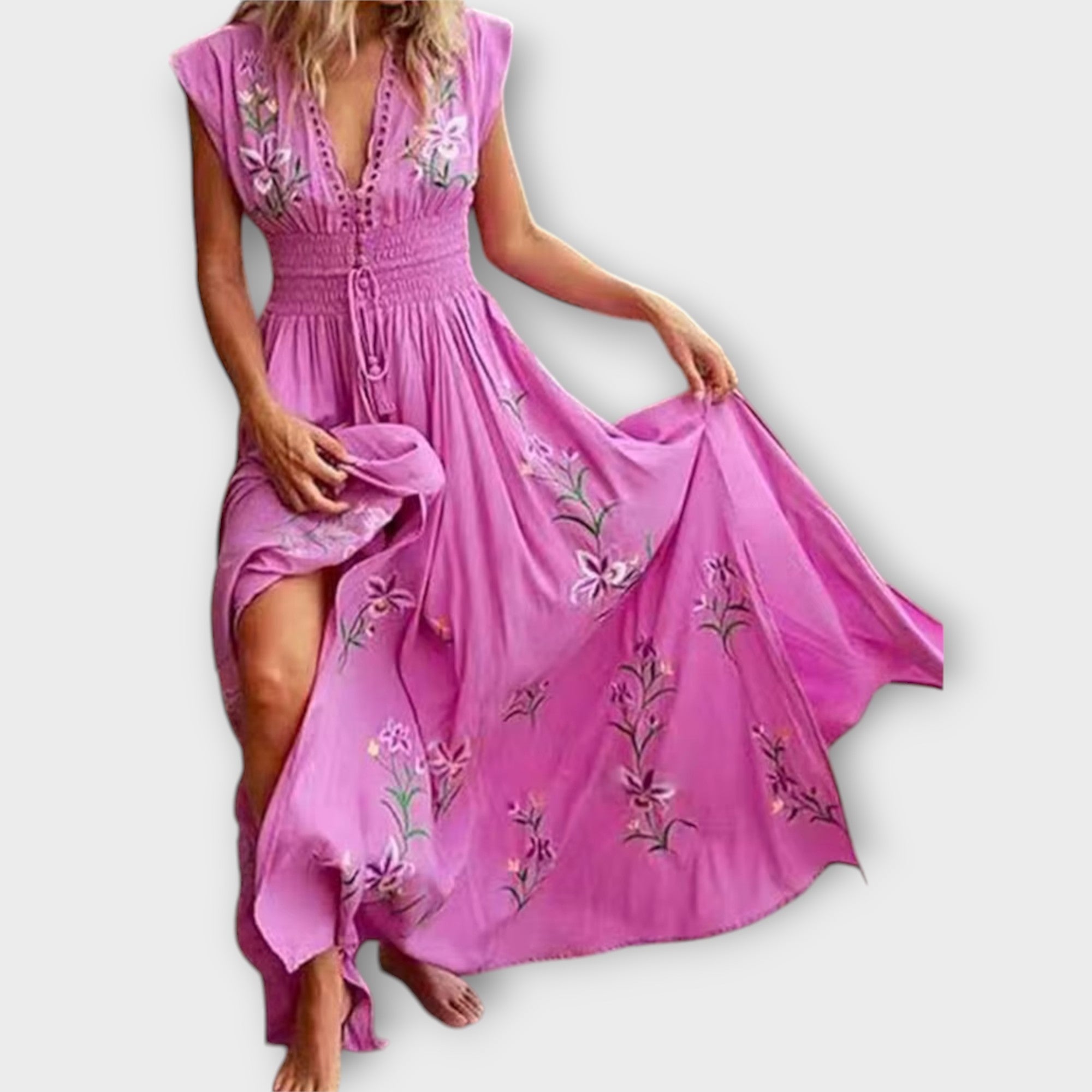 Felizia – Boho-Kleid mit zauberhaften Stickereien