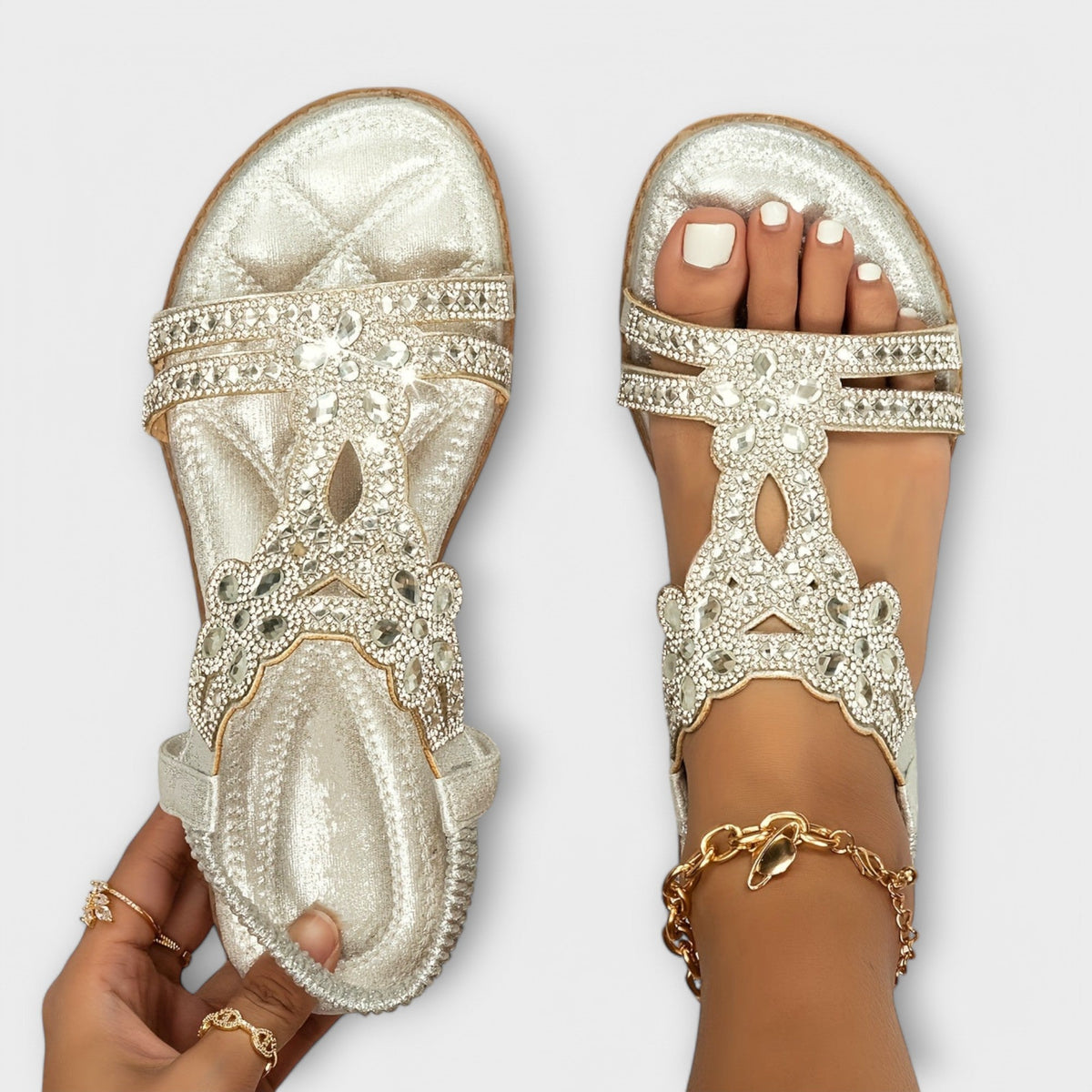 Rosalie - Orthopädische Sandalen im Bohostyl