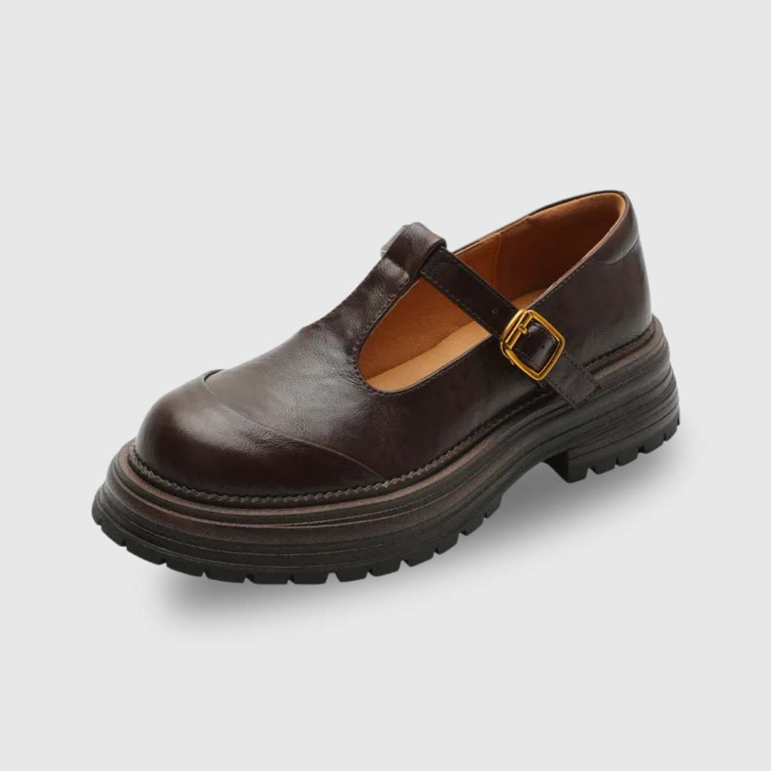 Luisa - Vintage-T-Steg-Schuhe