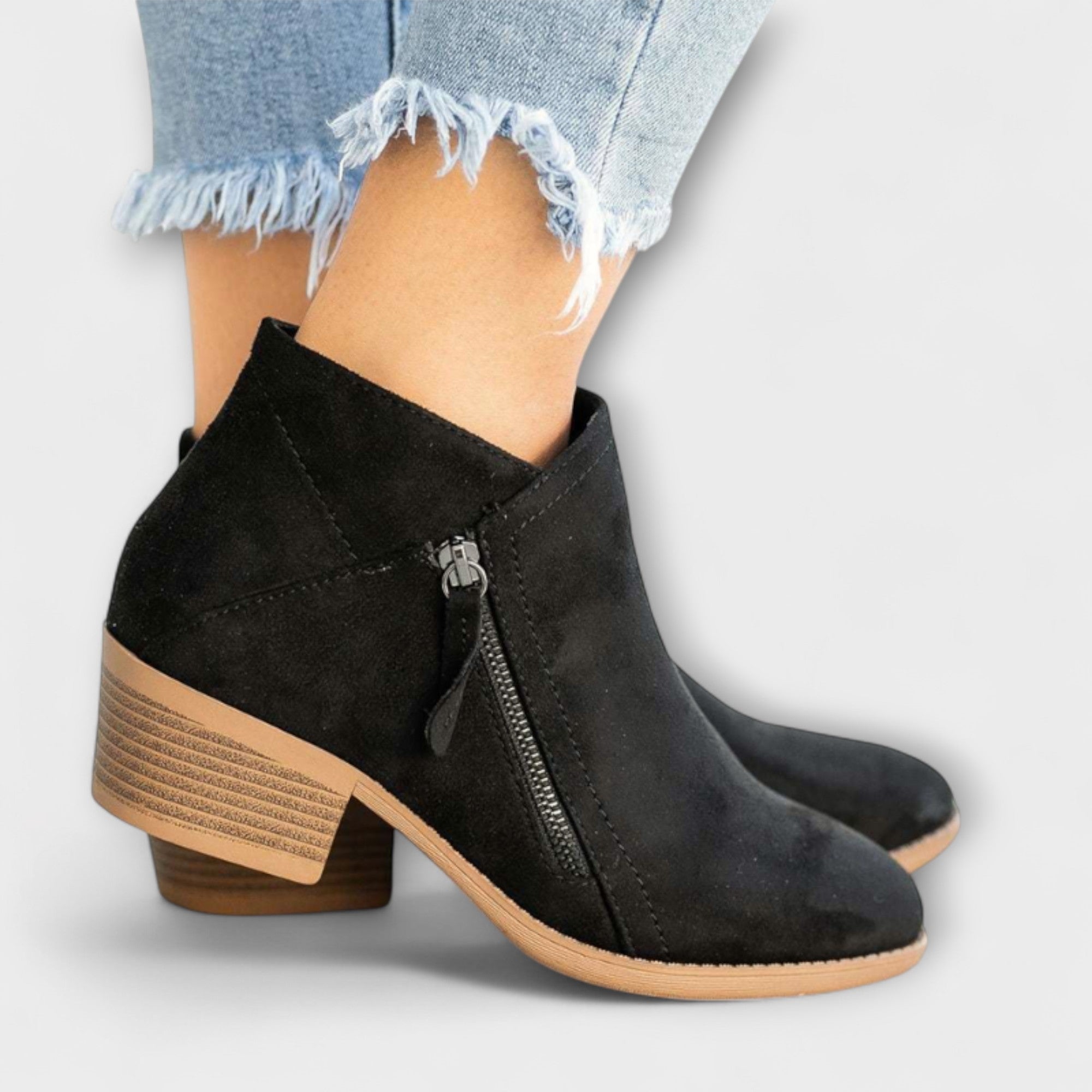 Mishi - Artivole Stiefel mit breitem Absatz