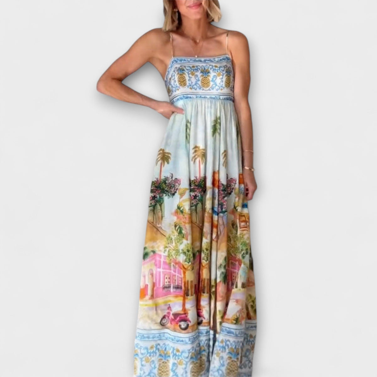 Lumen - Aracati Multicolor Maxikleid