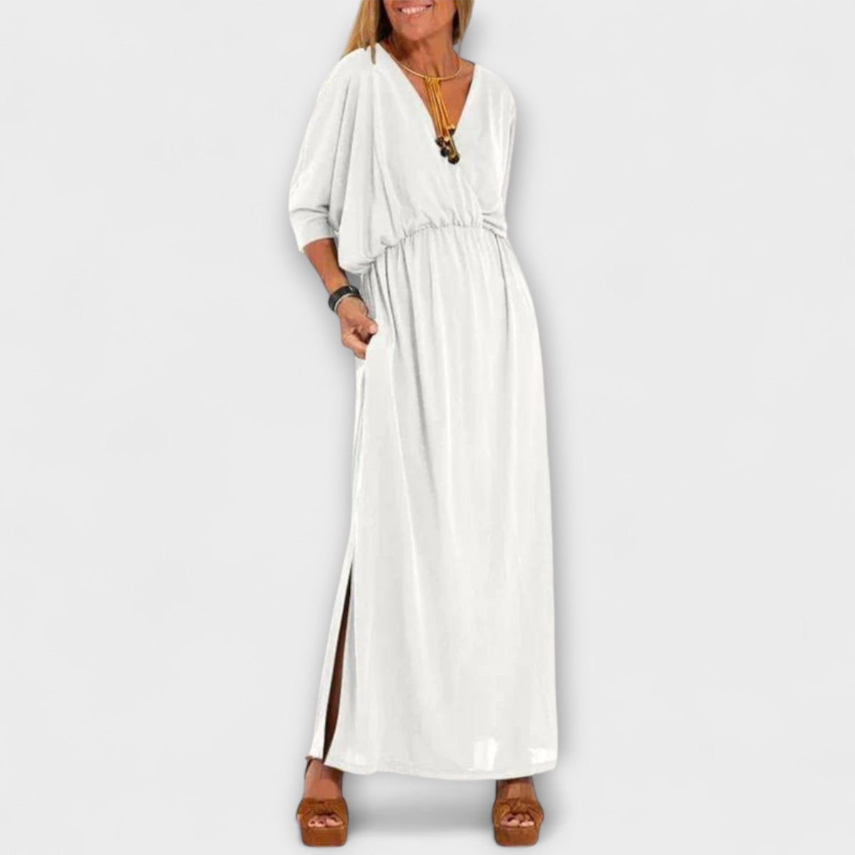 Lani - Retro-Maxikleid