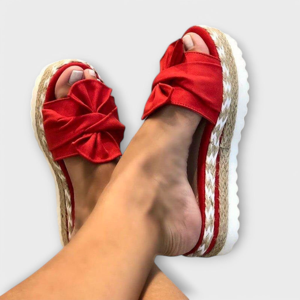 Solegenius - Orthopädische Sandalen mit Fliege