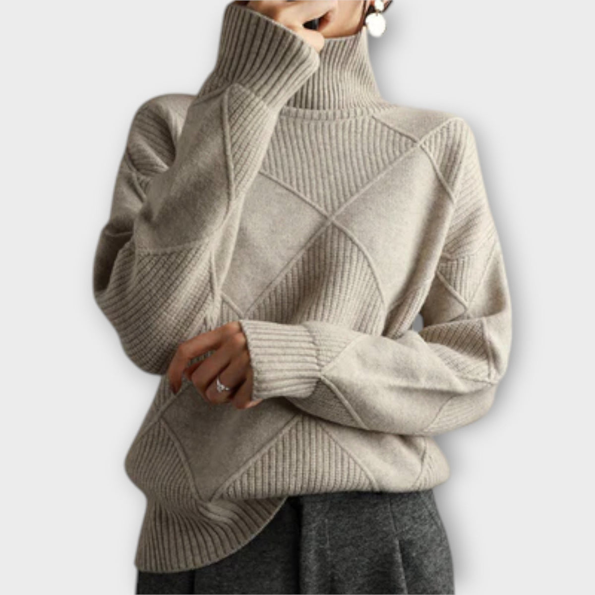 Melanie - Gemütlicher Rollkragenpullover