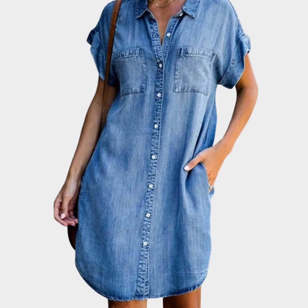 Lässiges Jeanskleid