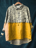 Noëlle | Lässige Damenbluse mit Punkteprint