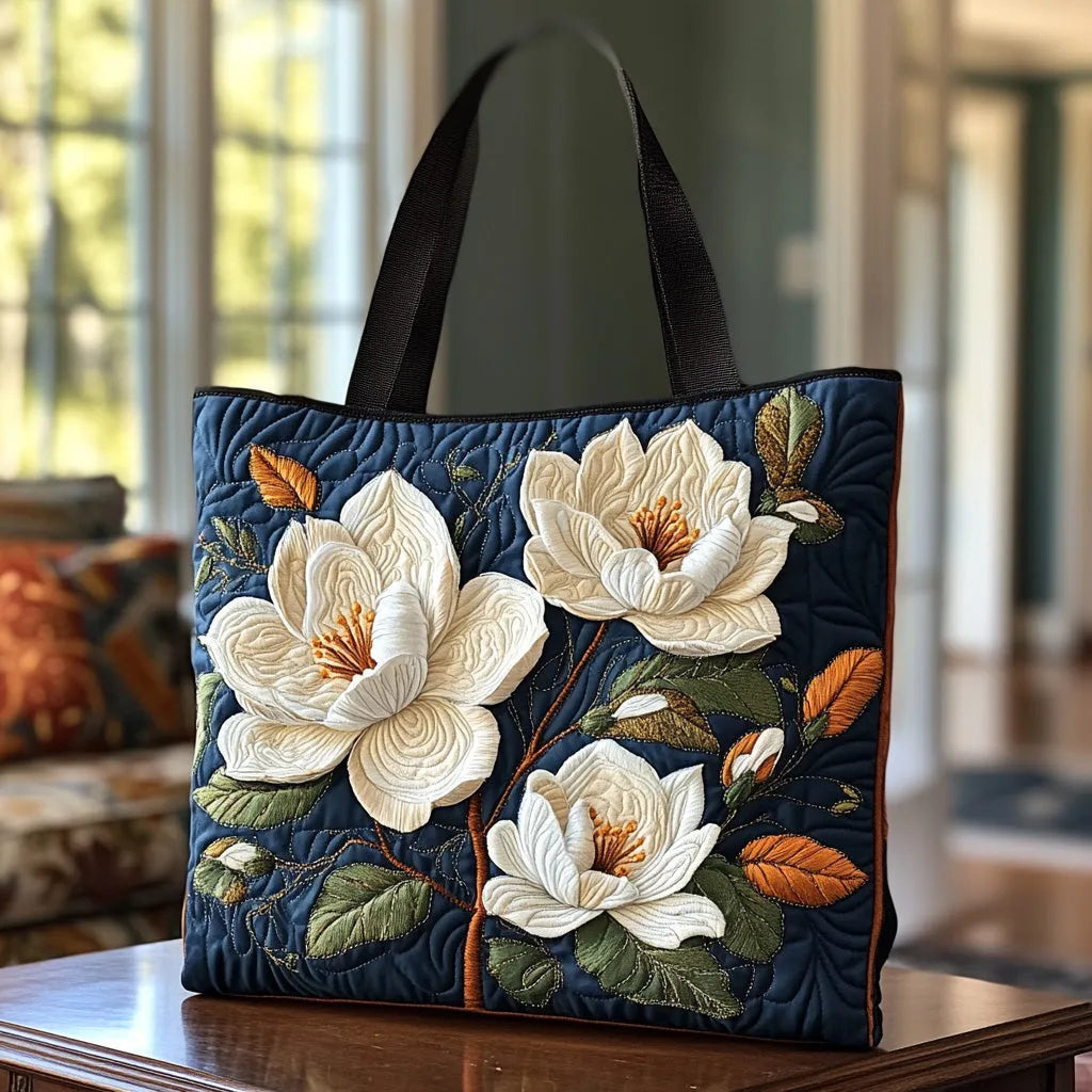 Gesteppte Tasche - Zarte Magnolie