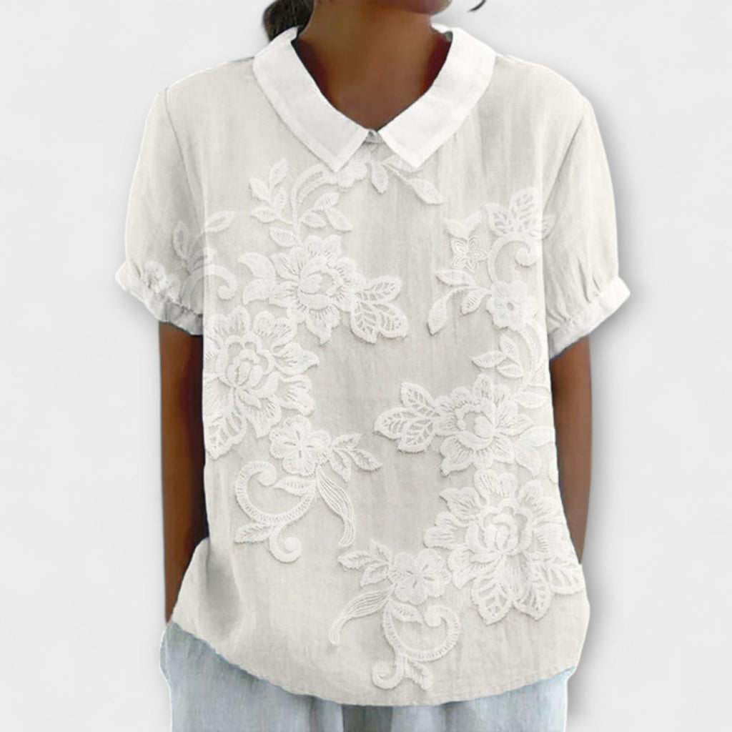 Emma - Hemd mit Vintage-Druck