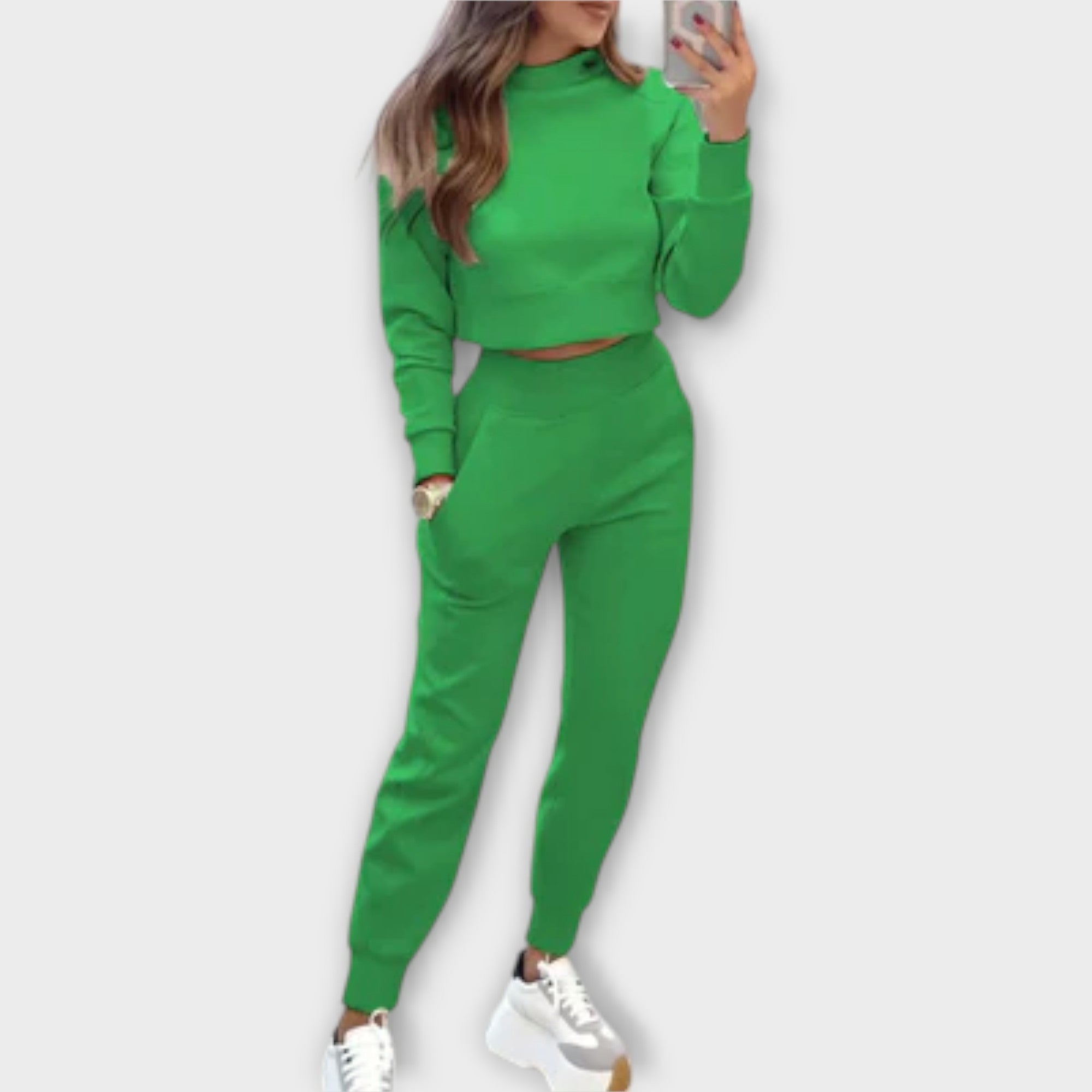Jogginganzug Damen Pullover und Hose Lockere Passform – Brooklyn
