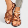 Deborah - Damen Sandalen mit leichtem Kreuzverschluss