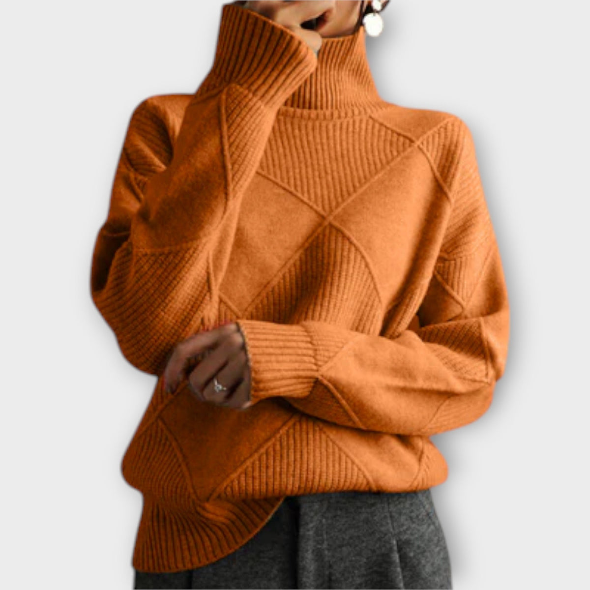 Melanie - Gemütlicher Rollkragenpullover