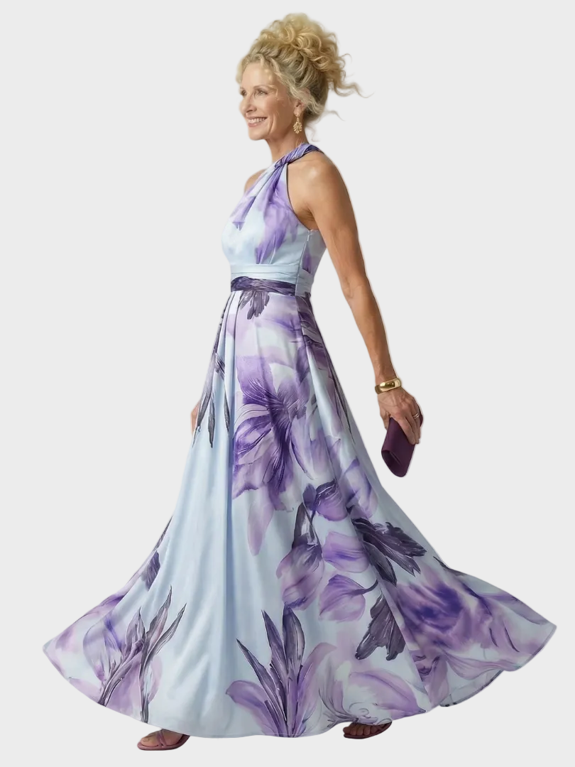 Emilia - Maxikleid mit Blumenmuster
